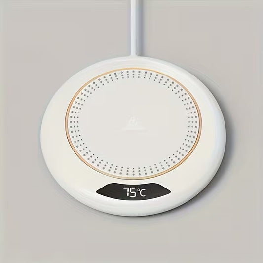 Smart Mug Warmer Pad — 3 Heat Levels, USB Powered