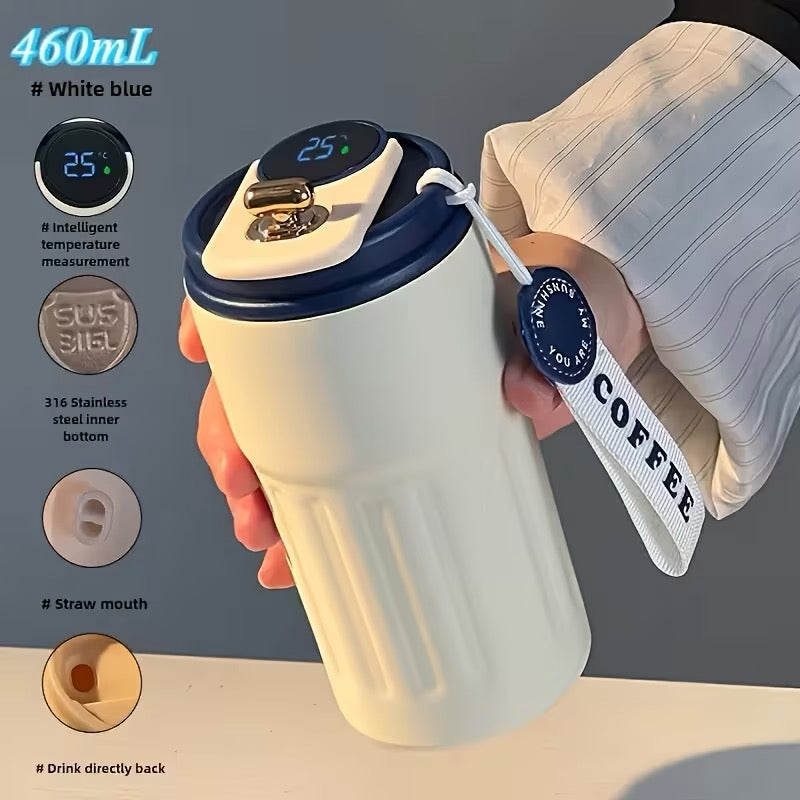 Smart Stainless Steel Temperature Display Mug